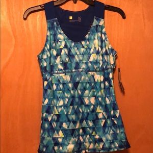 Women’s athletics workout top in blue by Xersion